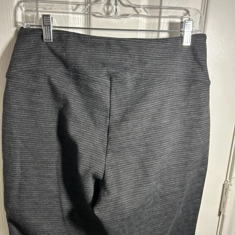 APT. 9 Women's Black Patterned Elastic‎ Waist Pull-On Dress Pants Size L